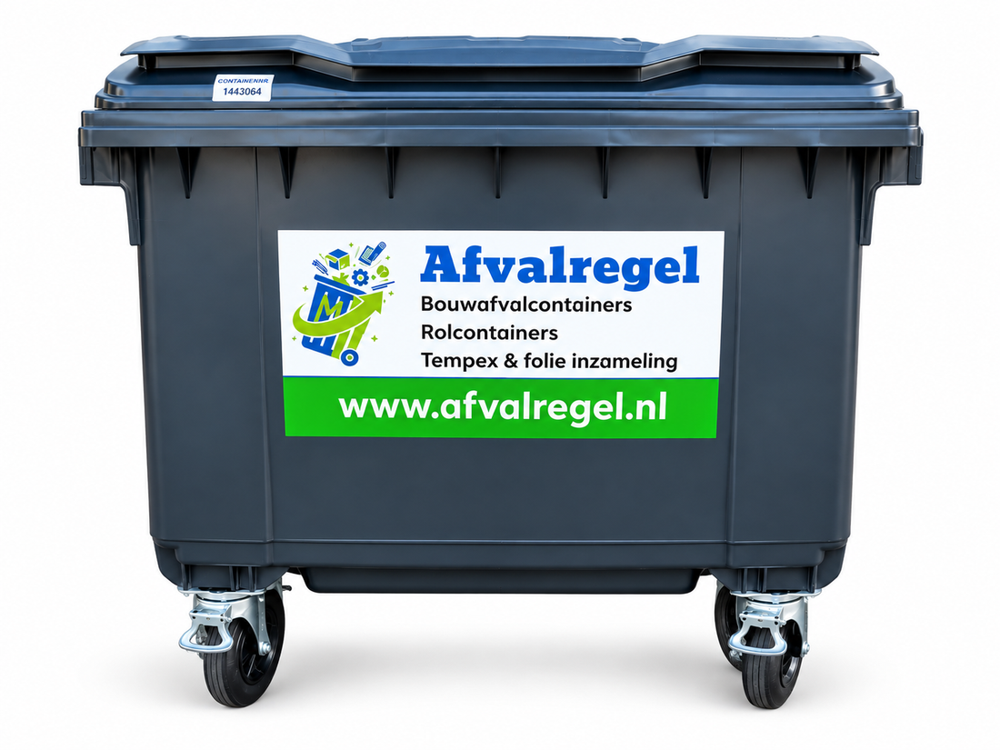Rolcontainers voor bedrijven: alles over bedrijfsafval inzamelen met rolcontainers