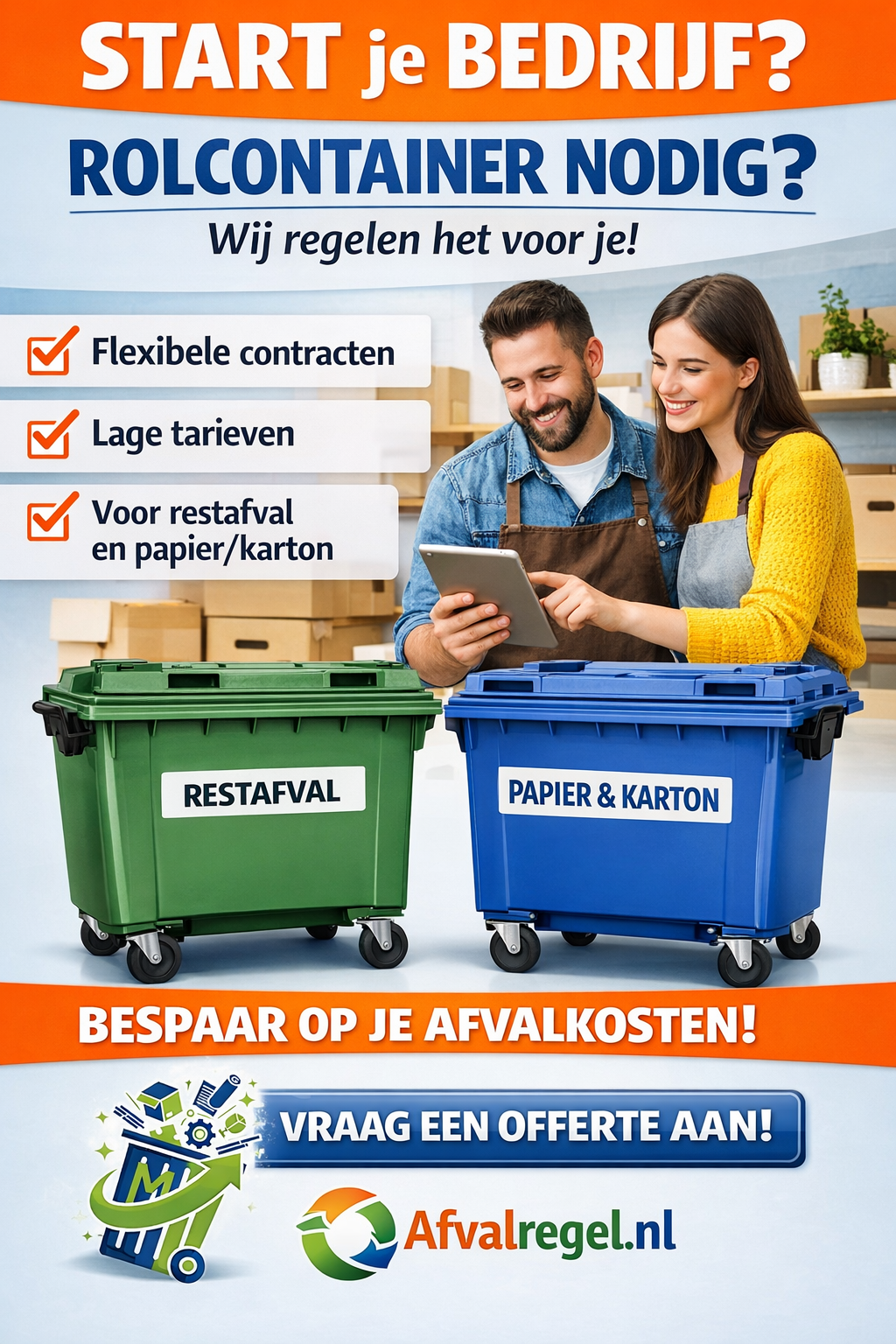 Aanbieding voor startende ondernemers