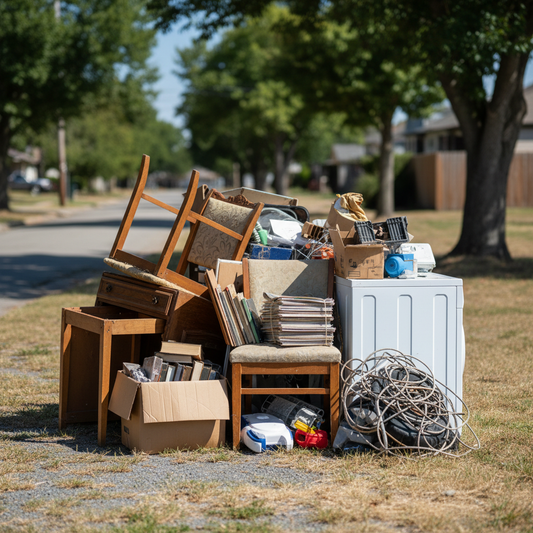Grofvuil - oude meubels en huishoudelijk afval