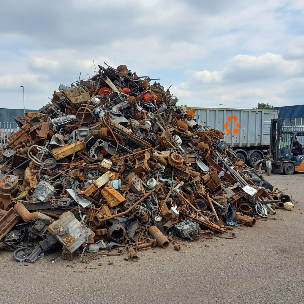 Los metaal en oud ijzer ophalen